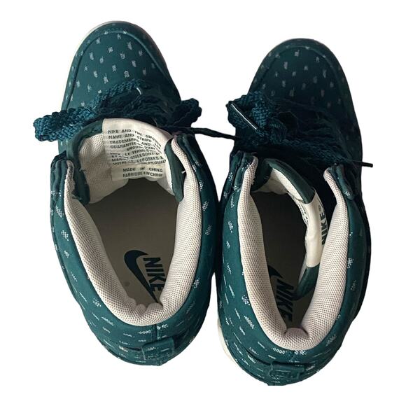 Nike Dunk Sky Hi Teal Hidden Wedge Dot Print High Top Women's 6.5 - Picture 10 of 16